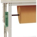 Manuflex AS1203.6011 Rollen-Achssatz für PACKPOOL Packtische Breite = 2000 mm, Länge x Ø = 1630 x 24 mm