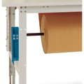 Manuflex AS1203.5007 Rollen-Achssatz für PACKPOOL Packtische Breite = 2000 mm, Länge x Ø = 1630 x 24 mm