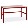 Manuflex LC1926.3003 ESD-Arbeitstisch CANTOLAB Standard mit Kunststoffplatte, BxTxH = 2000 x 1000 x 768-788 mm Farbe: