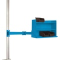 Manuflex, Manuflex LZ3901.5012 ESD-Sichtboxen-Regal in Lichtblau RAL 5012, BxTxH = 430 x 155 x 310 mm
