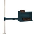 Manuflex LZ8248.7016 ESD-Sichtboxen-Regal-Halter für UNIVERSAL und CANTOLAB mit Doppelgelenk, BxTxH= 435 x 165 x 120 mm