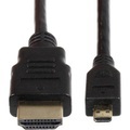 Joy-it K-1481 HDMI-Kabel Raspberry Pi [1x HDMI-Stecker - 1x HDMI-Stecker D Micro] 3 m Schwarz