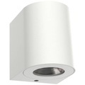 LED-Außenwandleuchte Canto 2, 10 cm, weiß