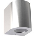 LED-Außenwandleuchte Canto 2, 10 cm, edelstahl