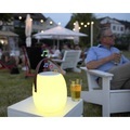 Megatron MT69083 Spika LED-Außentischleuchte mit Lautsprecher 10 W RGBW Weiß