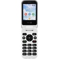 doro 7080 Senioren-Klapp-Handy SOS Taste Graphit, Weiß