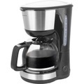 EMERIO CME-122933 Kaffeemaschine Schwarz, Silber Fassungsvermögen Tassen=12 Glaskanne, Warmhaltefunktion