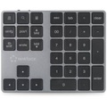 Renkforce RF-NK-200 Bluetooth® Nummernblock mit numerischer Tastatur Grau
