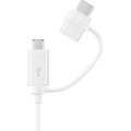Samsung Handy Kabel EP-DG930 [1x USB - 1x Micro-USB, USB-C™ Stecker] 1.50 m weiß
