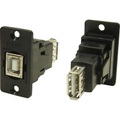 Adapter, Buchse, Einbau USB-Buchse Typ B - USB-Buchse Typ A CP30607N Cliff Inhalt: 1 St.