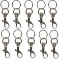 Basi Schlüssel-Karabiner 8120-9200 Metall 10 St./Pack. 1 Set