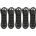 MH Basic-Line, MH Basic-Line 160798 Steckdosenleiste ohne Schalter CH-Stecker 5 St.