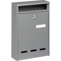 Standard Anlagen-Briefkasten WISMAR B5, grau