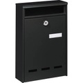 Standard Anlagen-Briefkasten WISMAR B5, schwarz