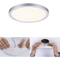 Paulmann LED-Panel Areo 3.000K rund chrom 17,5cm