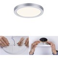 Paulmann LED-Panel Areo 3.000K rund chrom 11,8cm
