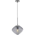 ECO-Light GREENWICH I-GREENWICH-E-S1 BLU Pendelleuchte E27 60 W See-Blau, Chrom