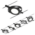 Paulmann Wire RoundMac LED-Seilsystem 5-fl schwarz