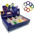 Basi Schlüsselclip 8520-9000 8-farbig 200 St./Pack. 1 Set