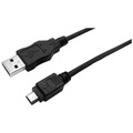 undefined, LogiLink USB 2.0 A/mini-A 3m 3m USB A Mini-USB A Schwarz USB Kabel
