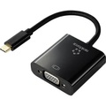 Renkforce RF-4679564 USB-C / VGA Adapter [1x USB-C™ Stecker - 1x VGA-Buchse] Schwarz 10.00 cm