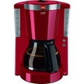 Filterkaffeemaschine 'Look IV Selection - 1011-03'; Glaskanne für 10 Tassen, Aromawahl, Entkalkungsprogramm Melitta rot