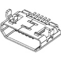 Micro USB Buchse Rechtwinklig 105164-0001 Molex Inhalt: 1 St.