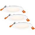 LEDVANCE 4058075629400 LED-Einbauleuchte 3er Set 8 W Warmweiß Weiß