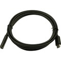 Cliff USB-Kabel USB-C™ Buchse, USB-C™ Stecker 2 m Schwarz