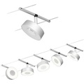 Paulmann WS DC Circle Seil-Komplettsystem Chrom (matt), Chrom
