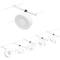 Paulmann WS DC Circle Seil-Komplettsystem Weiß (matt), Chrom