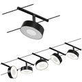 Paulmann WS DC Circle Seil-Komplettsystem Schwarz (matt), Chrom