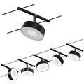 Paulmann WS DC Circle Seil-Komplettsystem Schwarz (matt), Chrom