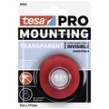 tesa Mounting PRO Transparent 66965-00001-00 Montageband Transparent (L x B) 5 m x 19 mm 1 St.