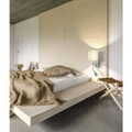 Wandleuchte Dreamer Leinen sand, nickel