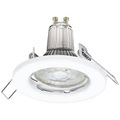 LEDVANCE 4058075611313 SET X3 RECESS DOWNLIGHT GU10 LED-Bad-Einbauleuchte 4.5 W Warmweiß EEK: F (A - G) Weiß