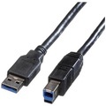 ROLINE USB 3.0 Kabel, Typ A-B 1,8m