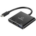 Renkforce RF-5133676 USB / HDMI Adapter [1x USB-C® Stecker - 3x USB-A, HDMI-Buchse, USB-C® Buchse (Power Delivery)]