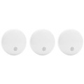 Smartwares 3-tlg. Rauchmelder-Set 10,6x10,6x3,6 cm Weiß