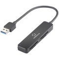 Renkforce RF-PCR-220 USB-Kartenleser Smartphone/Tablet Kartenleser Schwarz
