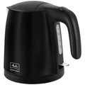 Melitta Prime Aqua Mini Wasserkocher schnurlos, Überhitzungsschutz Schwarz