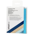 Cricut, Cricut Joy? Cutaway Cards Kartenset Beige, Türkis (glänzend), Dunkelblau, Hellblau
