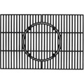 tepro Garten Guss-Grillrost-Set Guss Grillrost Schwarz