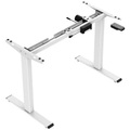 SpeaKa Professional Sitz-/Steh-Schreibtischgestell SP-SDF-502 SP-10349248 (B x H x T) 1040 x 710 x 600 mm Weiß