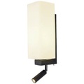 SLV QUADRASS SPOT 1003428 LED-Wandleuchte 2 W Warmweiß Schwarz