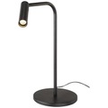 SLV Karpo LED-Tischleuchte, mit Dimmer, schwarz