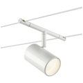 SLV NOBLO SPOT Niedervolt-Seilsystem-Leuchte LED fest eingebaut 8.5 W Weiß