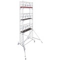 Krause 772060 FahrGerüst Aluminium Rollgerüst fahrbar Arbeitshöhe (max.): 8.40 m Silber 221.5 kg