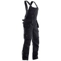 Jobman J3730-schwarz-52 Latzhose mit Hängetaschen Kleider-Größe: 52 Schwarz