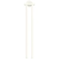 tesa MOON WHITE Handtuchhalter 2 Handtuchstangen Klebstoff Metall